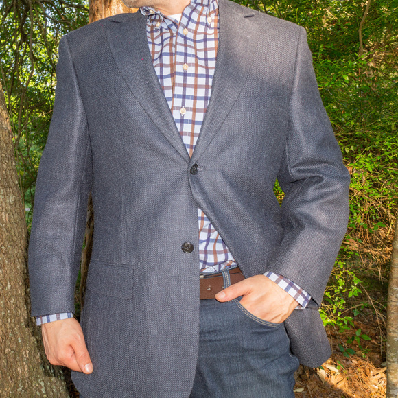 TALLIA UOMO Blazer (heather gray) - Picture 2 of 3
